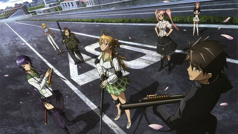 دانلود انیمه دبیرستان مردگان Highschool of the Dead