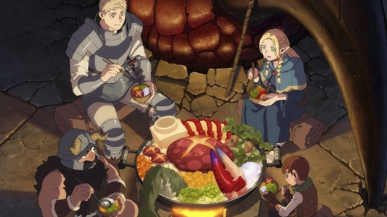 دانلود انیمه غذای سیاهچاله Delicious in Dungeon