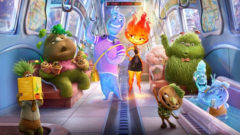 تماشای انیمیشن المنتال Elemental