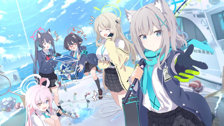 دانلود انیمه آرشیو آبی Blue Archive The Animation