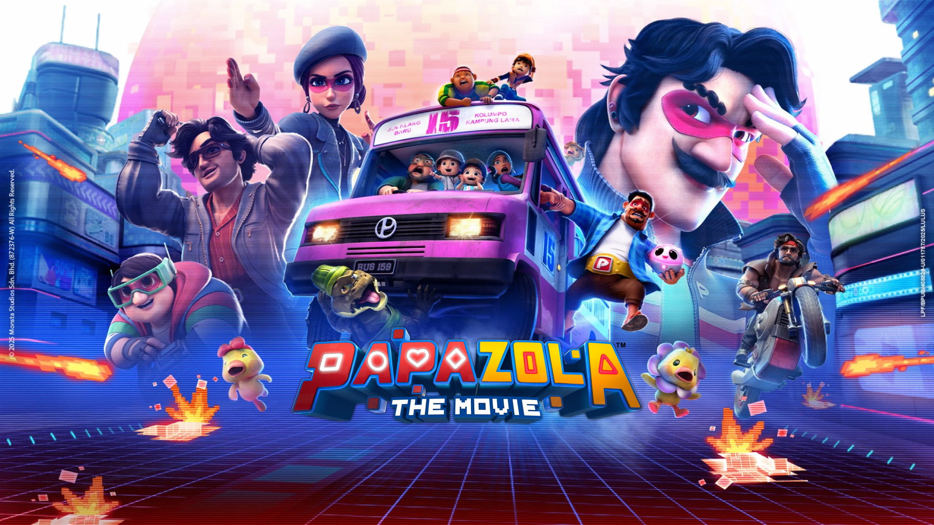  دانلود انیمیشن Papa Zola: The Movie 2025 (پاپا زولا)