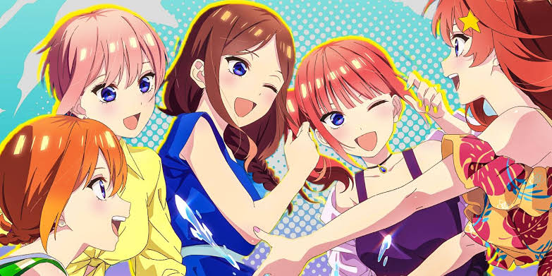 دانلود انیمه  پنج قلو های باکلاس 5-toubun no Hanayome