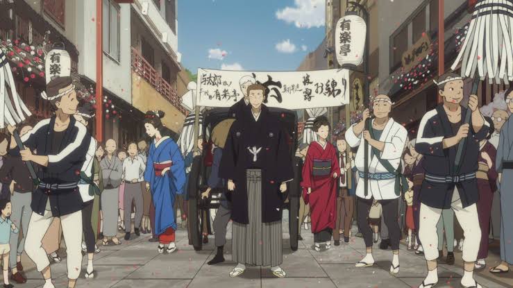 دانلود انیمه داستان های نزول: خودکشی عاشقان دوره شووا و گنروکو Shouwa Genroku Rakugo Shinjuu: Sukeroku Futatabi-hen