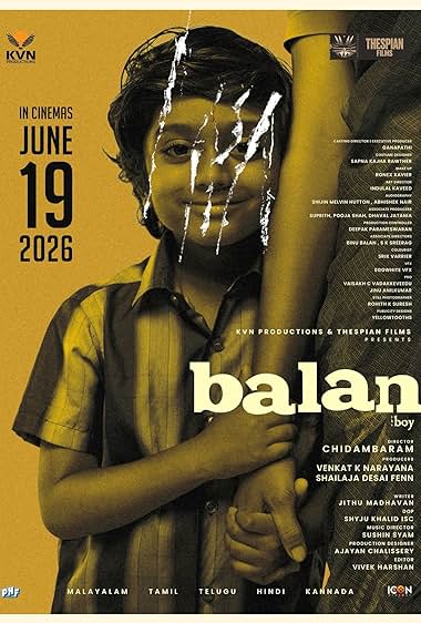 دانلود فیلم بالان: پسر بچه Balan: The Boy 2026